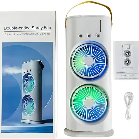 CoolBreeze Pro Portable Double Fan Air Cooler