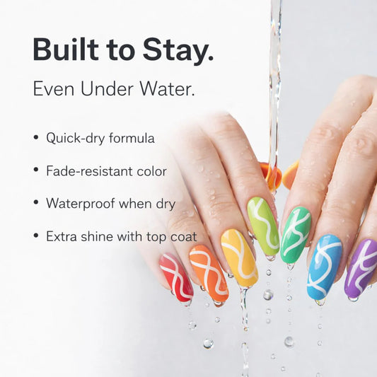 Nail Art Marker Pens | 12 Color Set