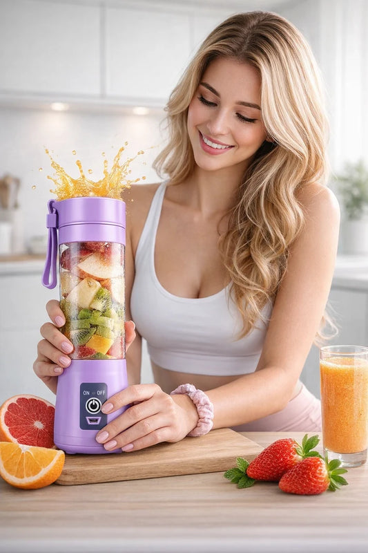 USB rechargeable mini juicer blender