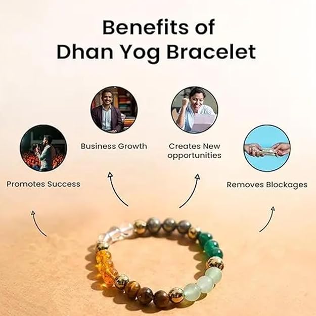 Money Magnet Crystal Bracelet for Men and Woman