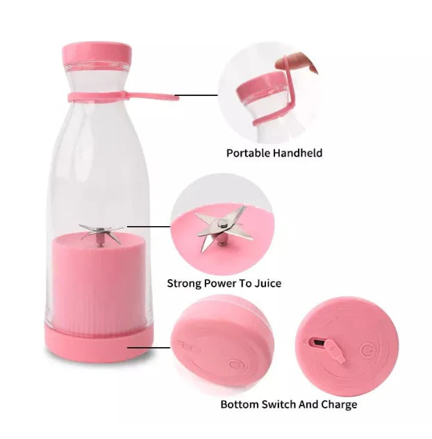 Electric Portable USB Mini Bottle Juicer