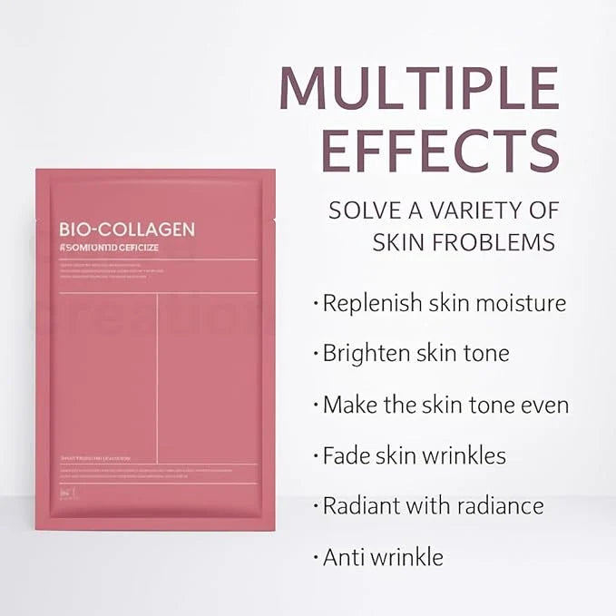 Bio-collagen Face Mask (Pack of 3)